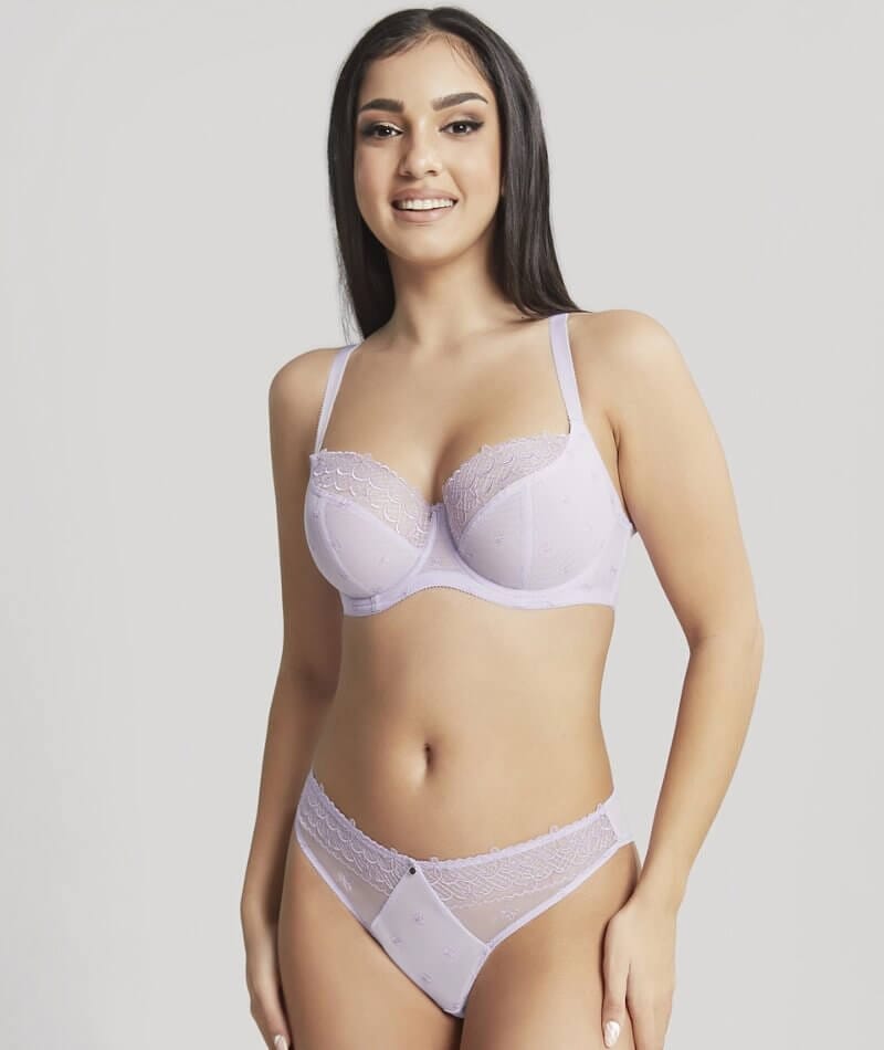 Panache Blossom Brazilian Brief - Lilac Knickers 