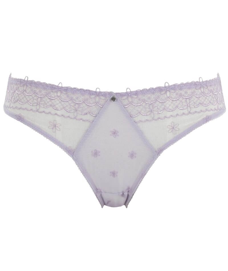 Panache Blossom Brazilian Brief - Lilac Knickers 