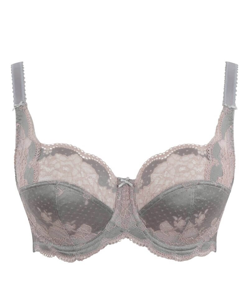 Panache Clara Full Cup Underwired Bra - Opal Grey Bras 