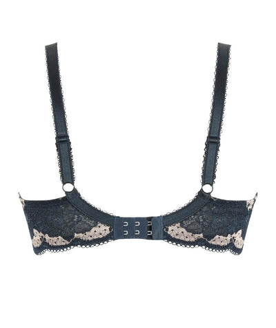 Panache Clara Moulded Sweetheart Underwire Bra - Navy Pearl Bras 