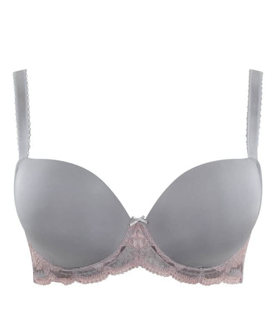 Panache Clara Moulded Sweetheart Underwire Bra - Opal Grey Bras 