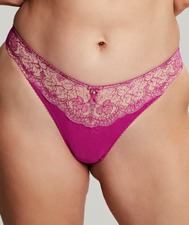 Panache Daphne Brazilian Brief - Orchid Knickers 