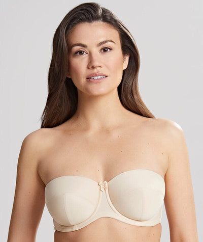 Panache Evie Underwired Strapless Bra - Nude Bras 