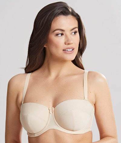 Panache Evie Underwired Strapless Bra - Nude Bras 