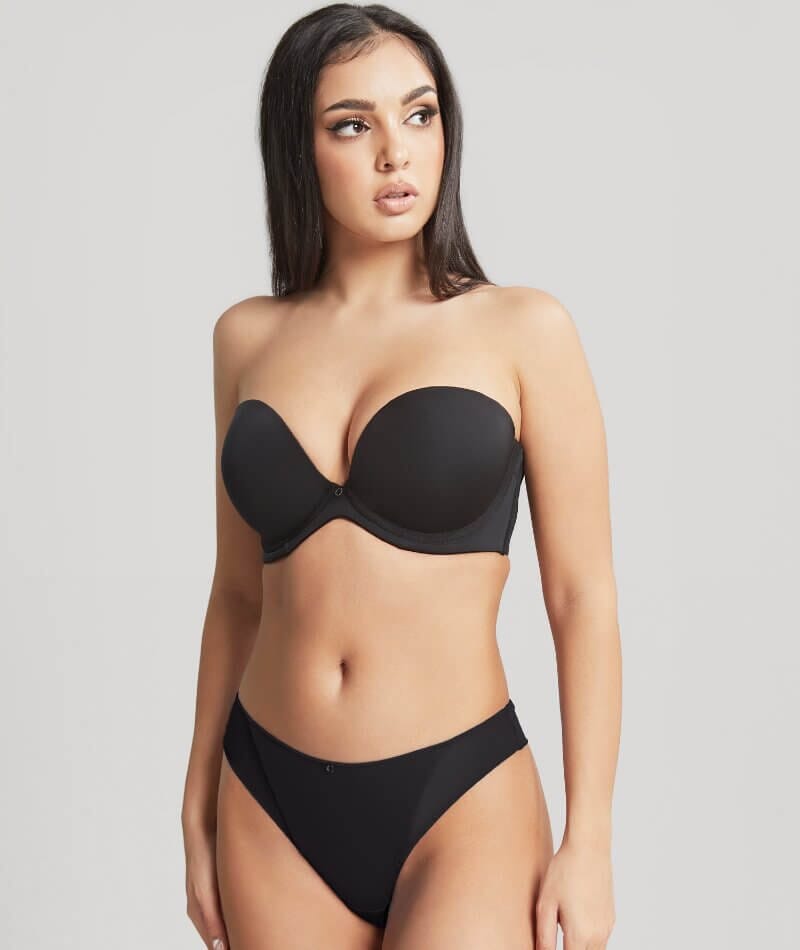 Panache Faith Moulded Strapless Bra - Noir Bras 