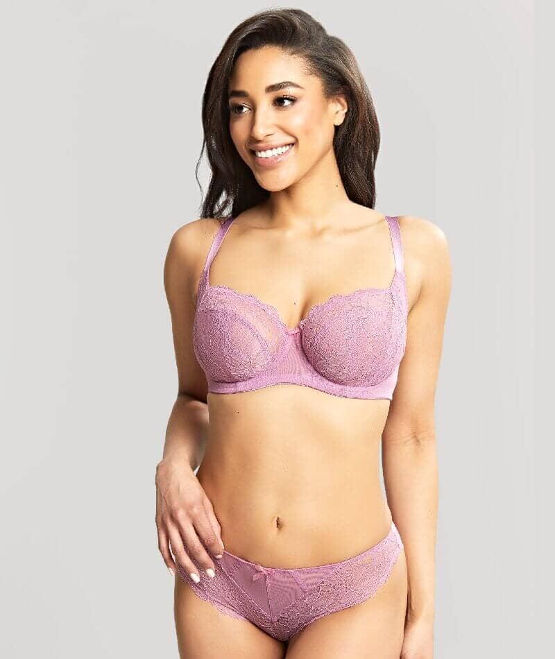 Panache Imogen Brazilian Brief - Mauve Pink Knickers 