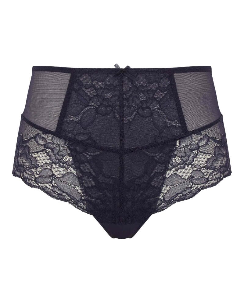 Panache Imogen High Waist Brief - Indigo Knickers 