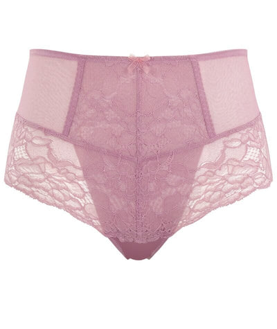 Panache Imogen High Waist Brief - Mauve Pink Knickers 