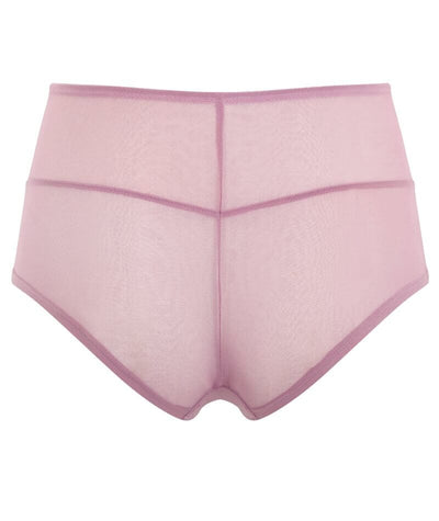 Panache Imogen High Waist Brief - Mauve Pink Knickers 