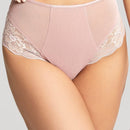 Panache Sabrina High Waist Brazilian Brief - Vintage Pearl