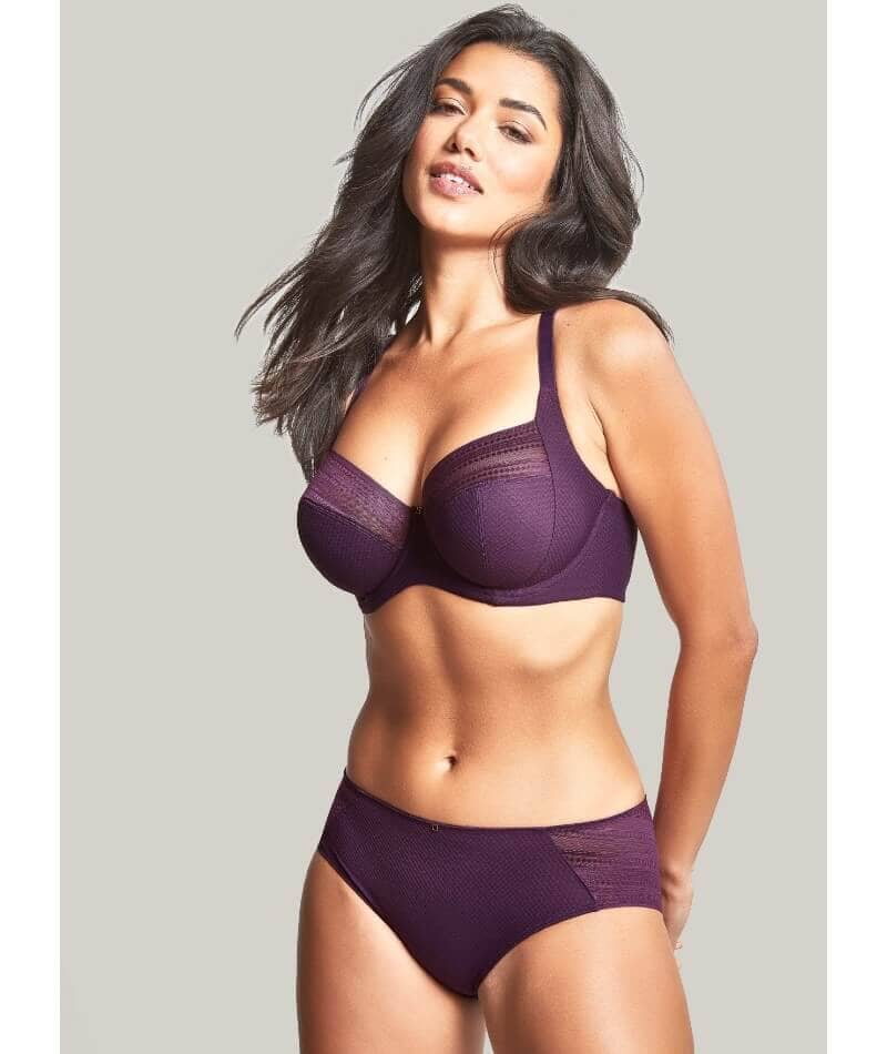 Panache Serene Brief - Aubergine Knickers 