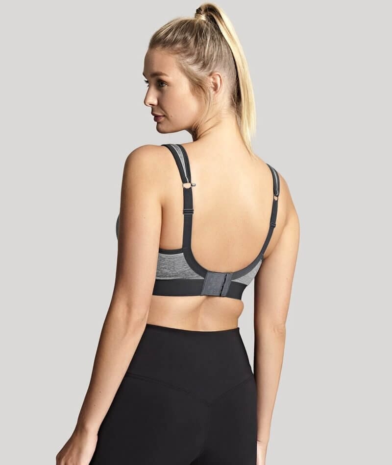 Panache Sport Wirefree Sports Bra - Charcoal Marle Bras 