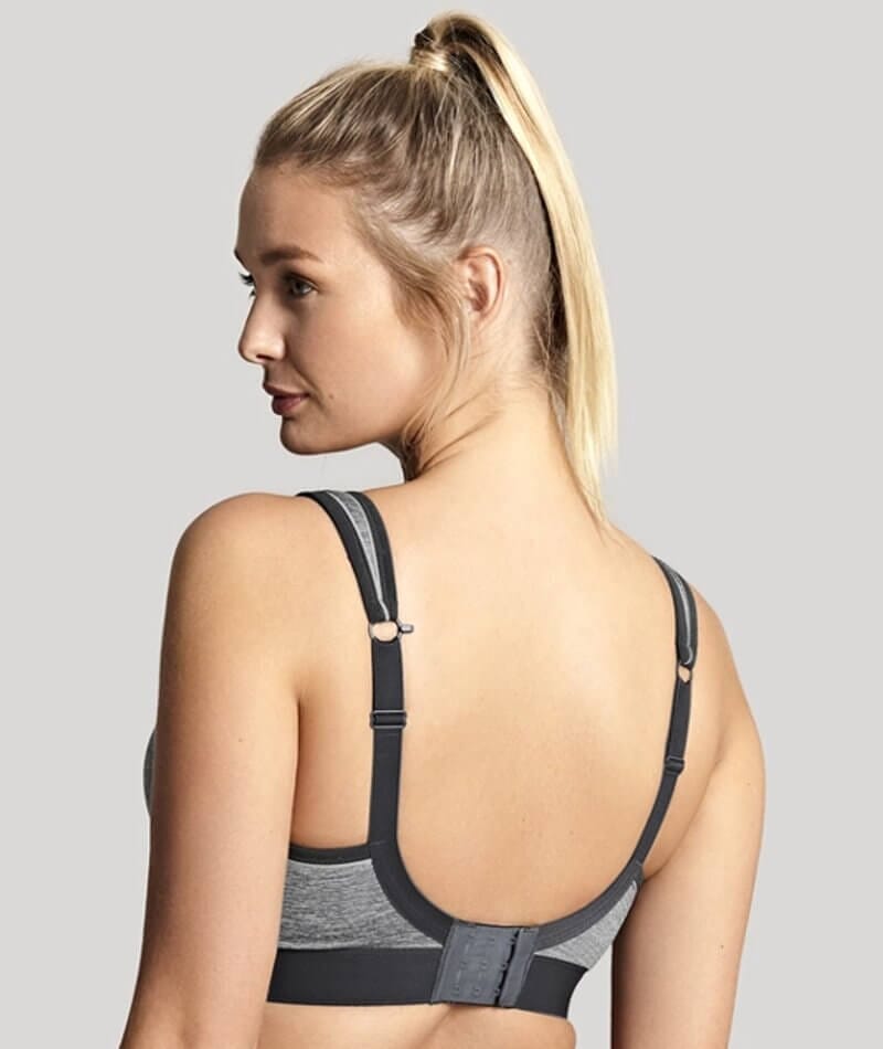 Panache Sport Wirefree Sports Bra - Charcoal Marle Bras 