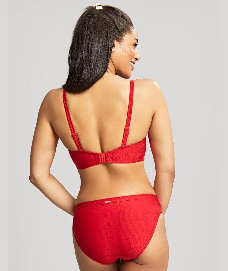 Panache Swim Marianna D-H Cup Bandeau Bikini Top - Crimson Swim 