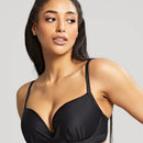 Panache Swimwear Serenity Plunge D-H Cup Bikini Top - Noir