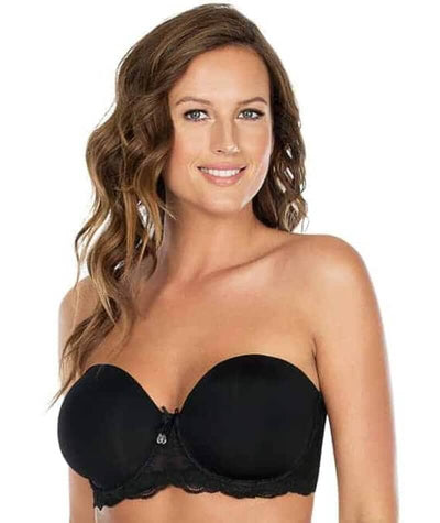 Parfait Elissa Underwired Strapless Bra - Black Bras 