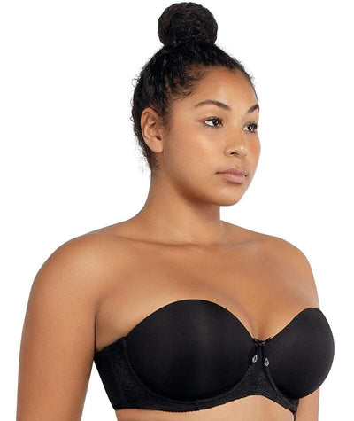 Parfait Elissa Underwired Strapless Bra - Black Bras 