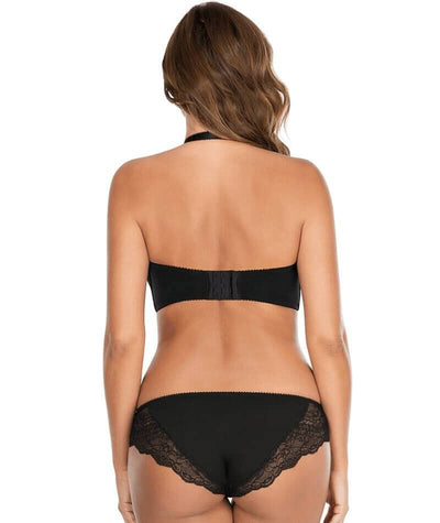 Parfait Elissa Underwired Strapless Bra - Black Bras 