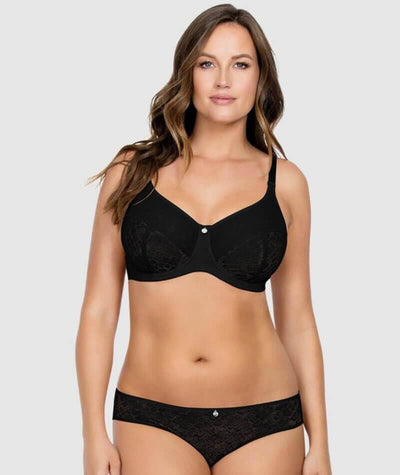 Parfait Enora Underwired Minimiser Bra - Black Bras 