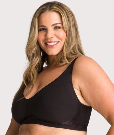 Playtex Comfort Flex Fit Wirefree Bra - Black Bras 