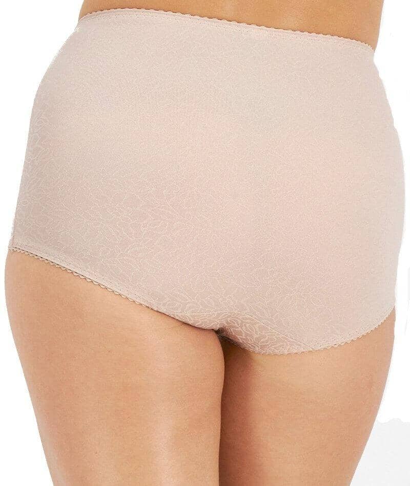 Playtex Microfibre Shaping Full Brief - Warm Beige Knickers 