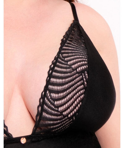 Scantilly After Hours Slip Dress - Black Sleep 