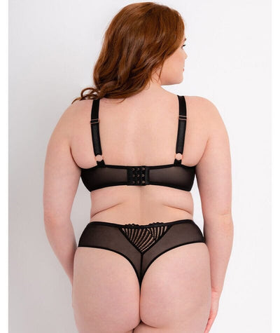 Scantilly Authority Balcony Bra - Black Bras 