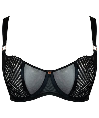 Scantilly Authority Balcony Bra - Black Bras 