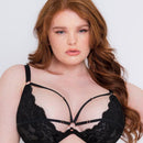 Scantilly Embrace Deep Plunge Bra - Black