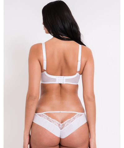 Scantilly Fascinate Plunge Bra - White Bras 