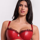 Scantilly Key to My Heart Padded Half Cup Bra - Rouge