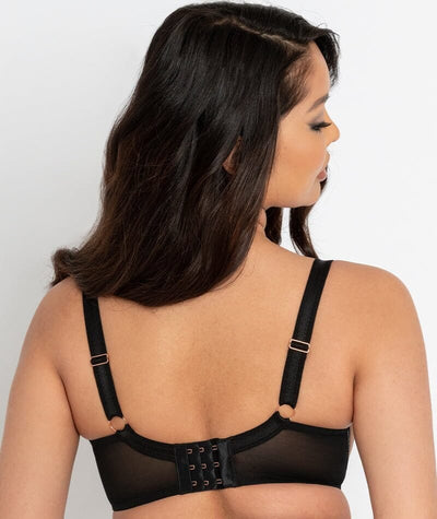 Scantilly Lovers Knot Balcony Bra - Black/Latte Beige Bras 