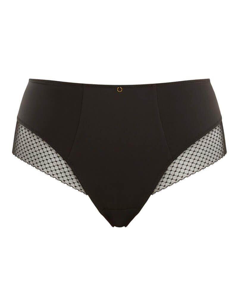 Sculptresse Bliss Deep Brief - Noir Knickers 