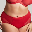 Sculptresse Bliss Deep Brief - Salsa Red