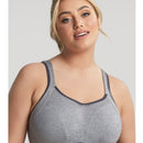 Sculptresse Non Padded Underwired Sports Bra - Charcoal Marle