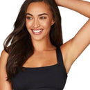 Sea Level Essentials Square Neck B-DD Cup Bikini Top - Black