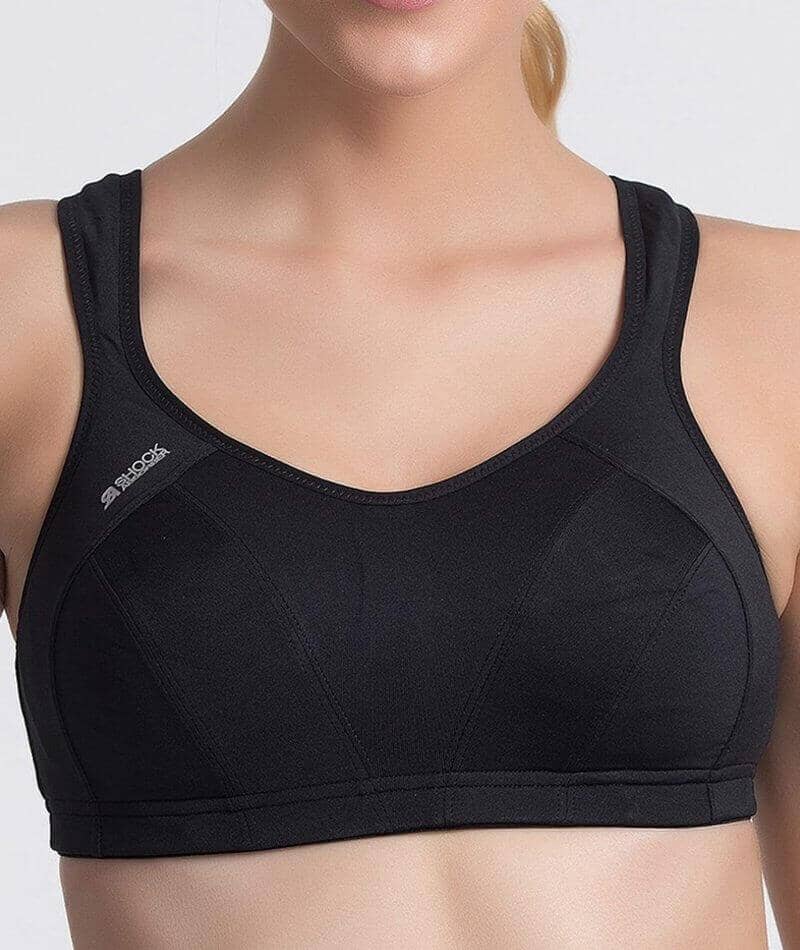 Shock Absorber Active Multisport Wirefree Support Bra - Black Bras 