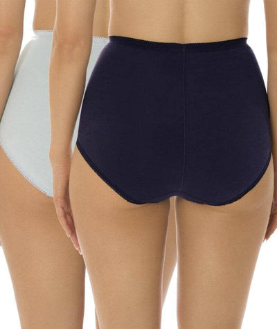 Sloggi Maxi Brief 2 Pack - Blue/Navy Knickers 