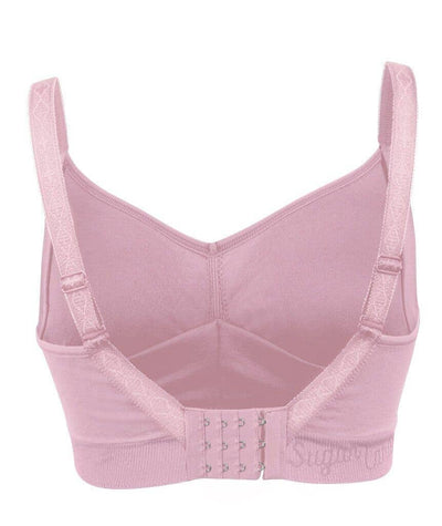 Sugar Candy Fuller Bust Seamless F-HH Cup Wirefree Lounge Bra - Pink Bras 