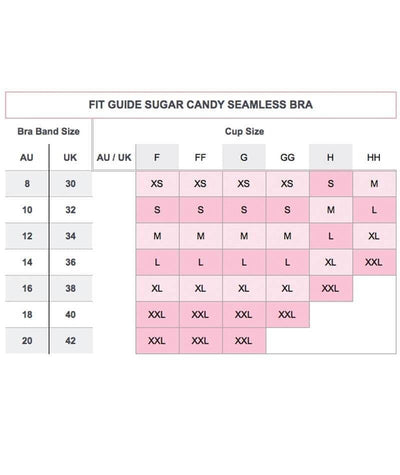 Sugar Candy Fuller Seamless Wirefree Nursing Bra - Black Bras 