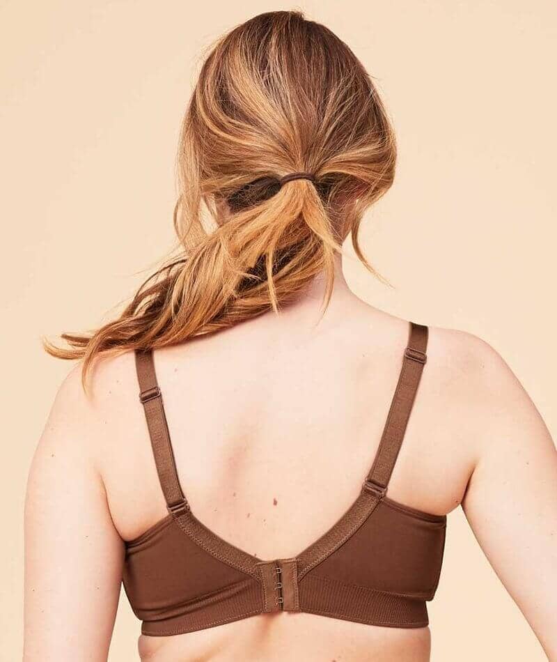 Sugar Candy Posh Wire-free Bralette - Chestnut