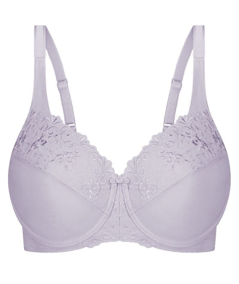 Triumph Embroidered Minimiser Bra 2 Pack - Blueberry/Stardust Bras 