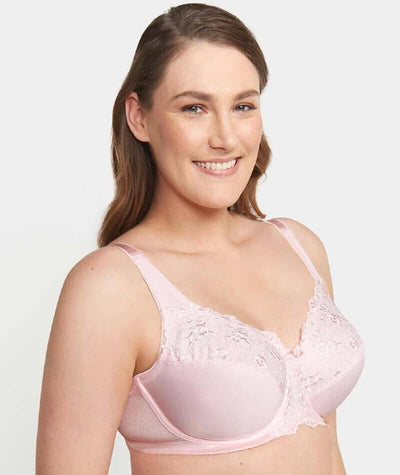 Triumph Embroidered Minimizer Bra - Baby's Cheek Bras 