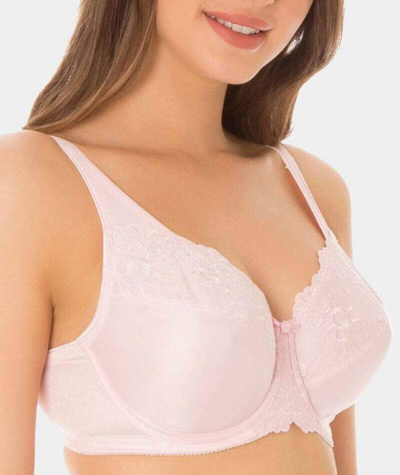 Triumph Embroidered Minimizer Bra - Baby's Cheek Bras 