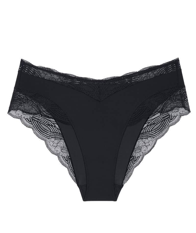 Triumph Lift Smart Bandeau Maxi Brief - Black Bras 