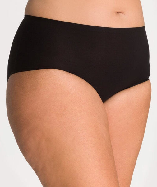 Underbliss Invisibliss No Show Seamless Full Brief - Black – Big Girls  Don't Cry (Anymore)